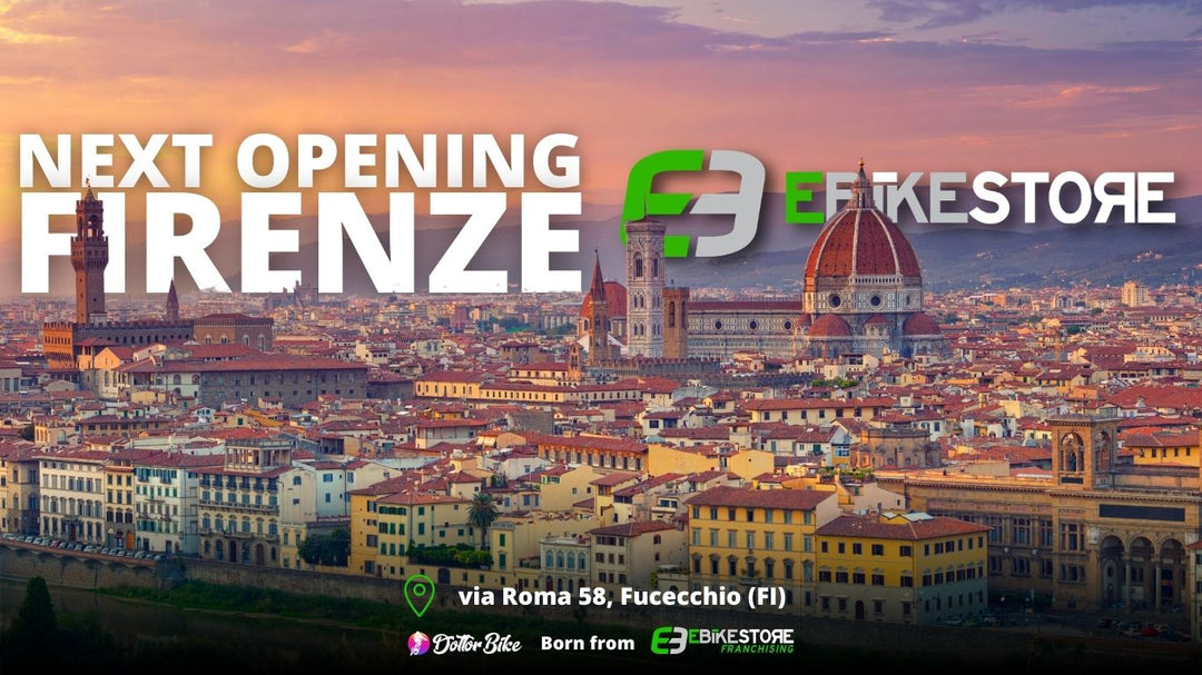 Dottor Bike Store Fucecchio entra nella famiglia Ebike Store Brescia: una nuova energia per il mondo e-bike in Toscana