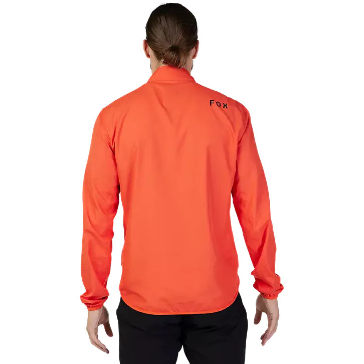 Giacca antivento Mtb Fox Ranger Wind Jacket Arancio