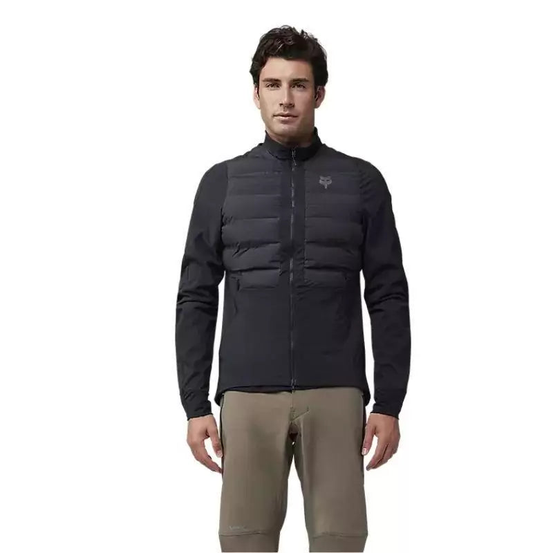 Giacca Mtb Fox Flexair Fire Hybrid Nero