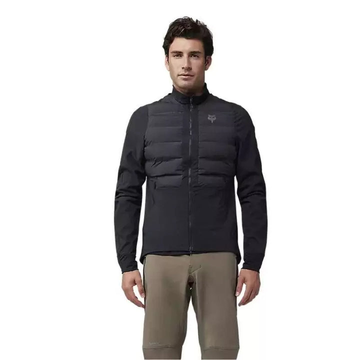 Giacca Mtb Fox Flexair Fire Hybrid Nero