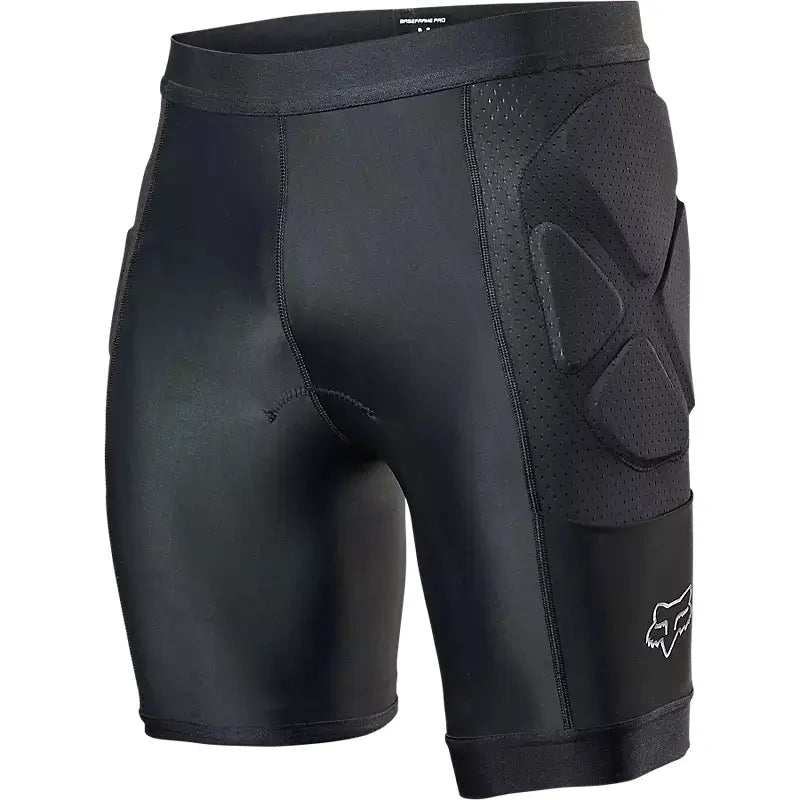 Sottopantaloncini Protettivi Fox Baseframe Short Con Fondello Nero
