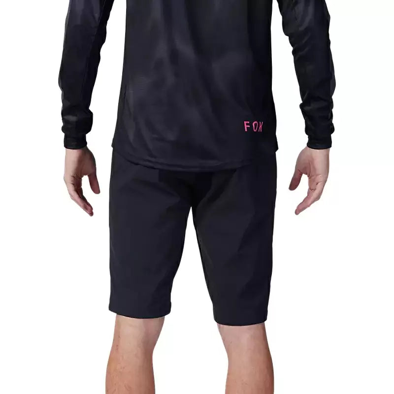 Fox Pantaloncini Ranger Race Nero/Rosa