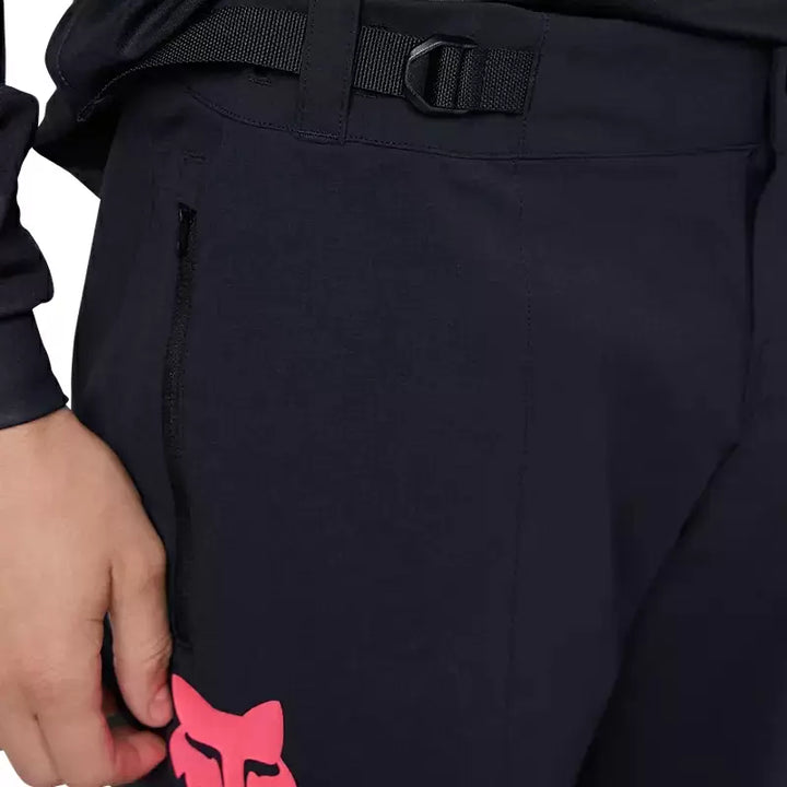 Fox Pantaloncini Ranger Race Nero/Rosa
