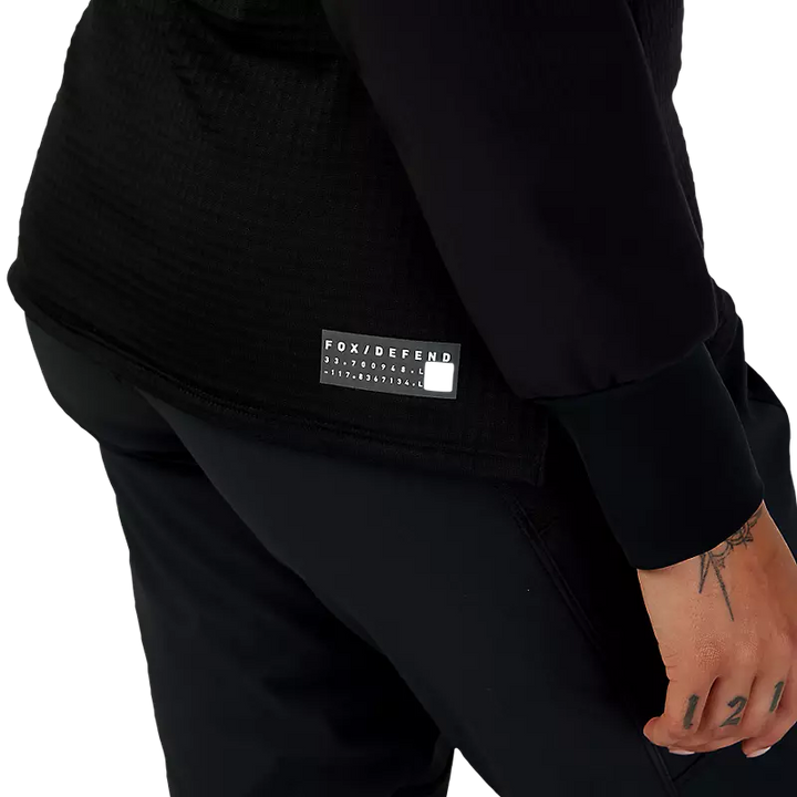 Fox Maglia Defend Thermal Donna Nero