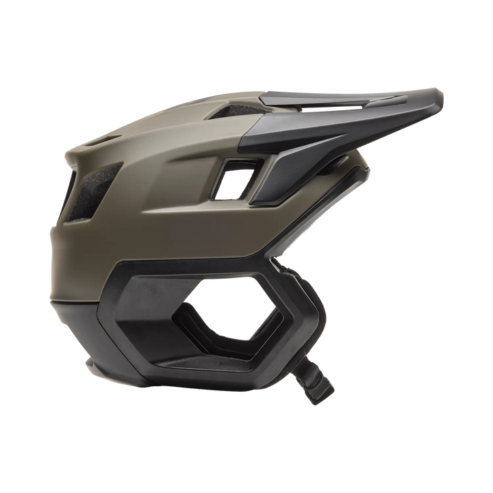 Casco Mtb Fox Dropframe Verde Militare