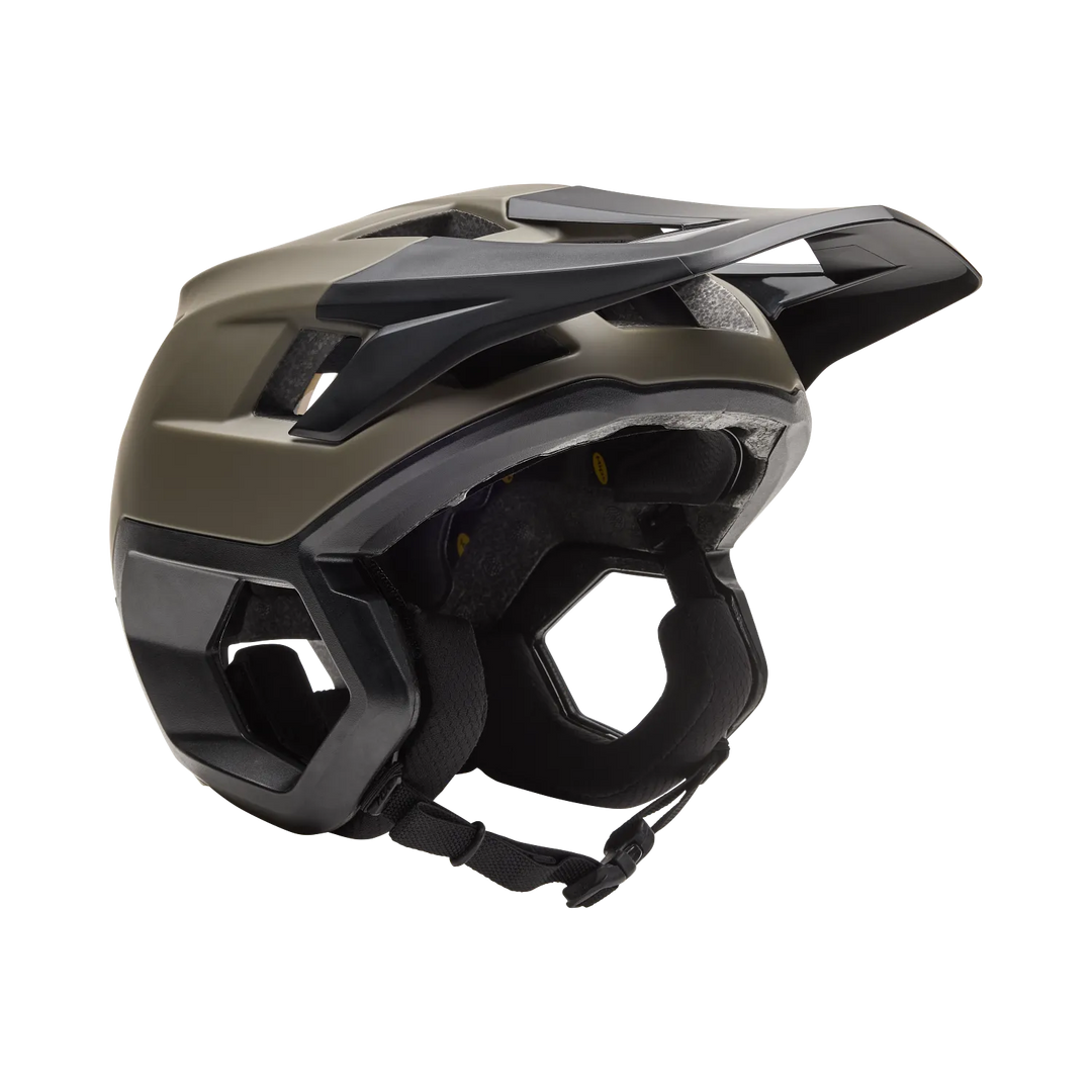Casco Mtb Fox Dropframe Verde Militare