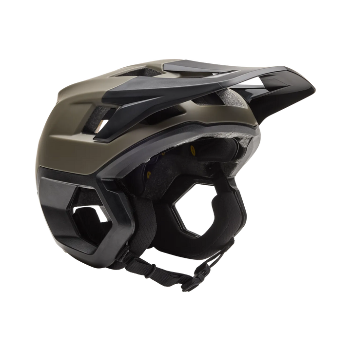 Casco Mtb Fox Dropframe Verde Militare