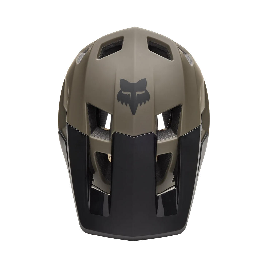 Casco Mtb Fox Dropframe Verde Militare