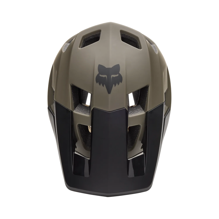 Casco Mtb Fox Dropframe Verde Militare