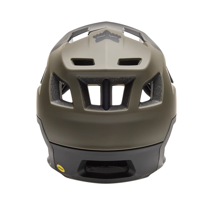 Casco Mtb Fox Dropframe Verde Militare