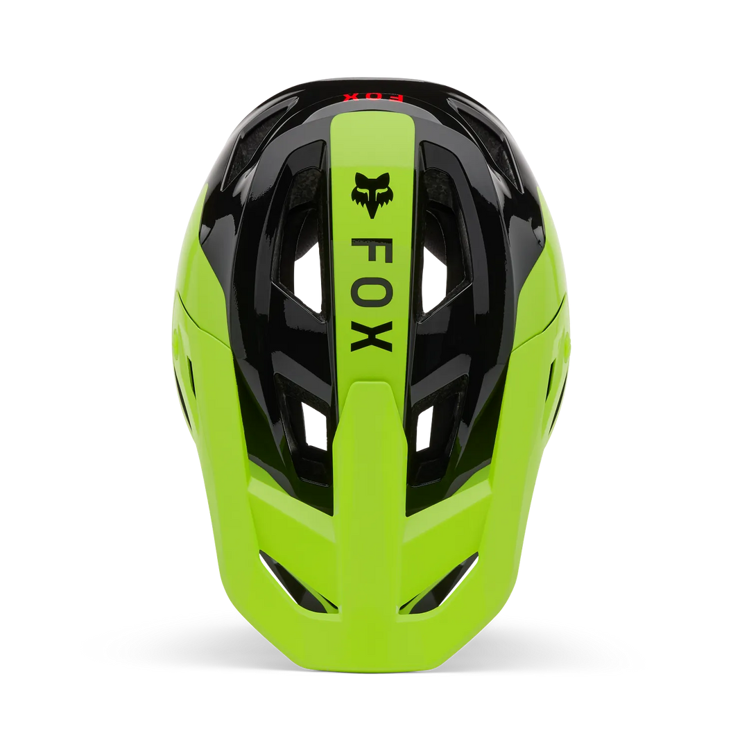 Fox Casco Integrale Mtb Rampage Barge Nero/Giallo