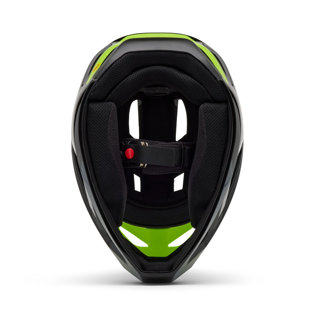 Fox Casco Integrale Mtb Rampage Barge Nero/Giallo