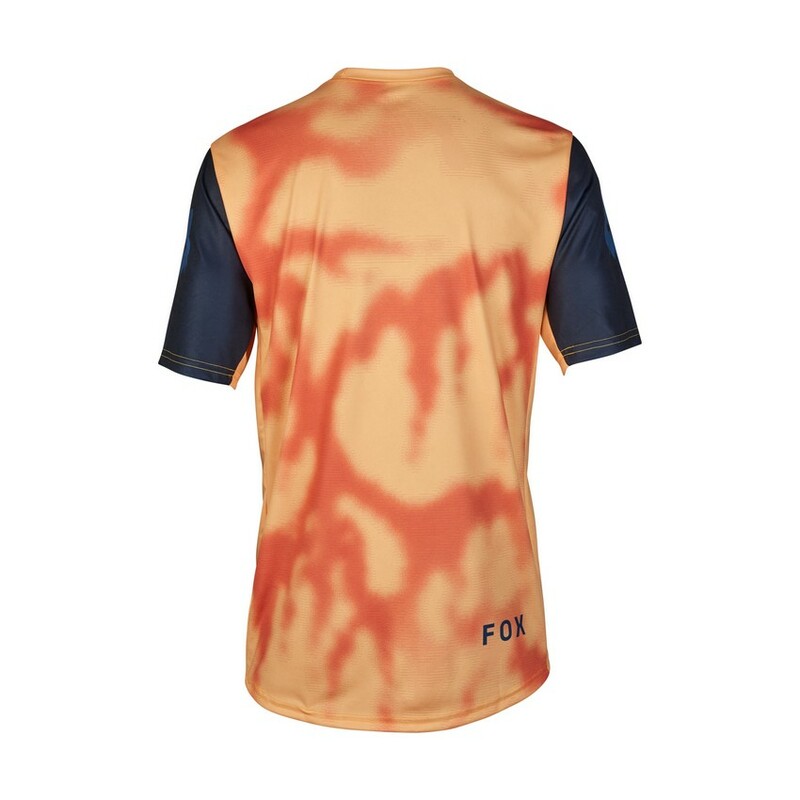 Fox Maglia Mtb Manica Corta Ranger Race Taunt Arancio