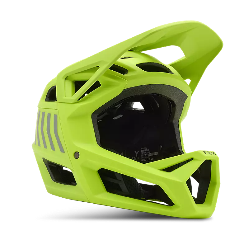 Casco Fox Proframe Ragazzo Giallo Fluo