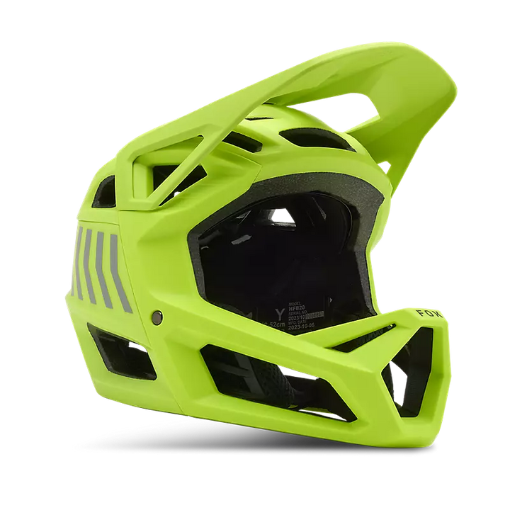 Casco Fox Proframe Ragazzo Giallo Fluo