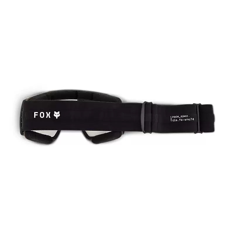 Maschera Fox Purevue Black/Clear Nero