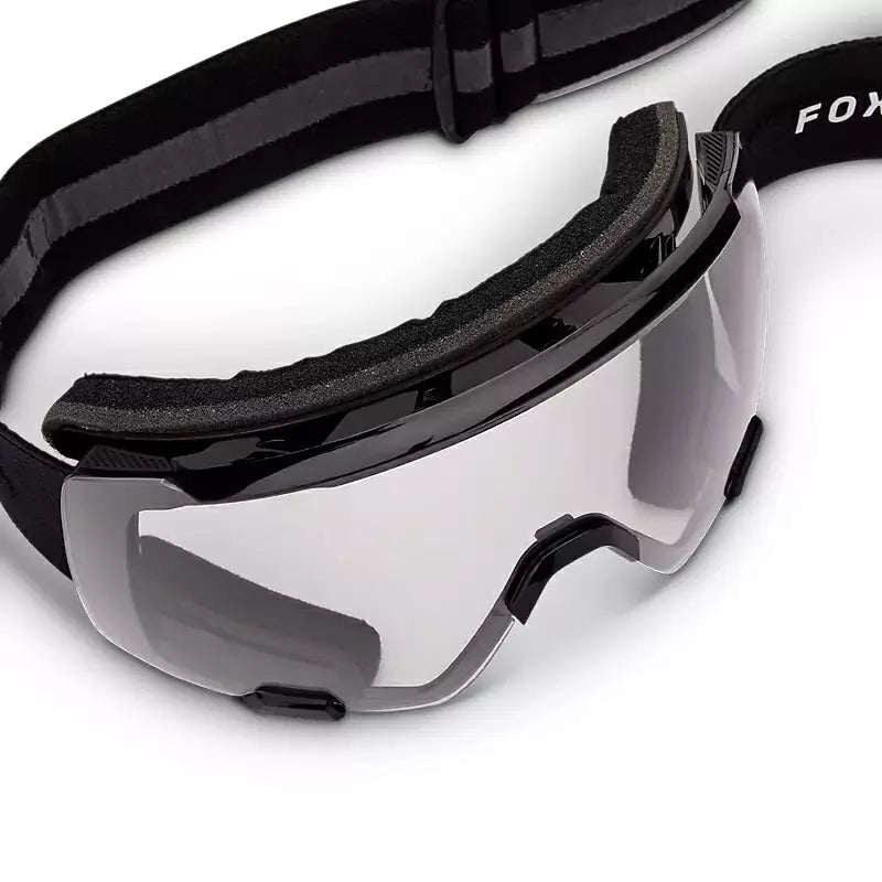 Maschera Fox Purevue Black/Clear Nero