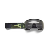 Maschera Fox Purevue Lente Trasparente Verde Mimetico
