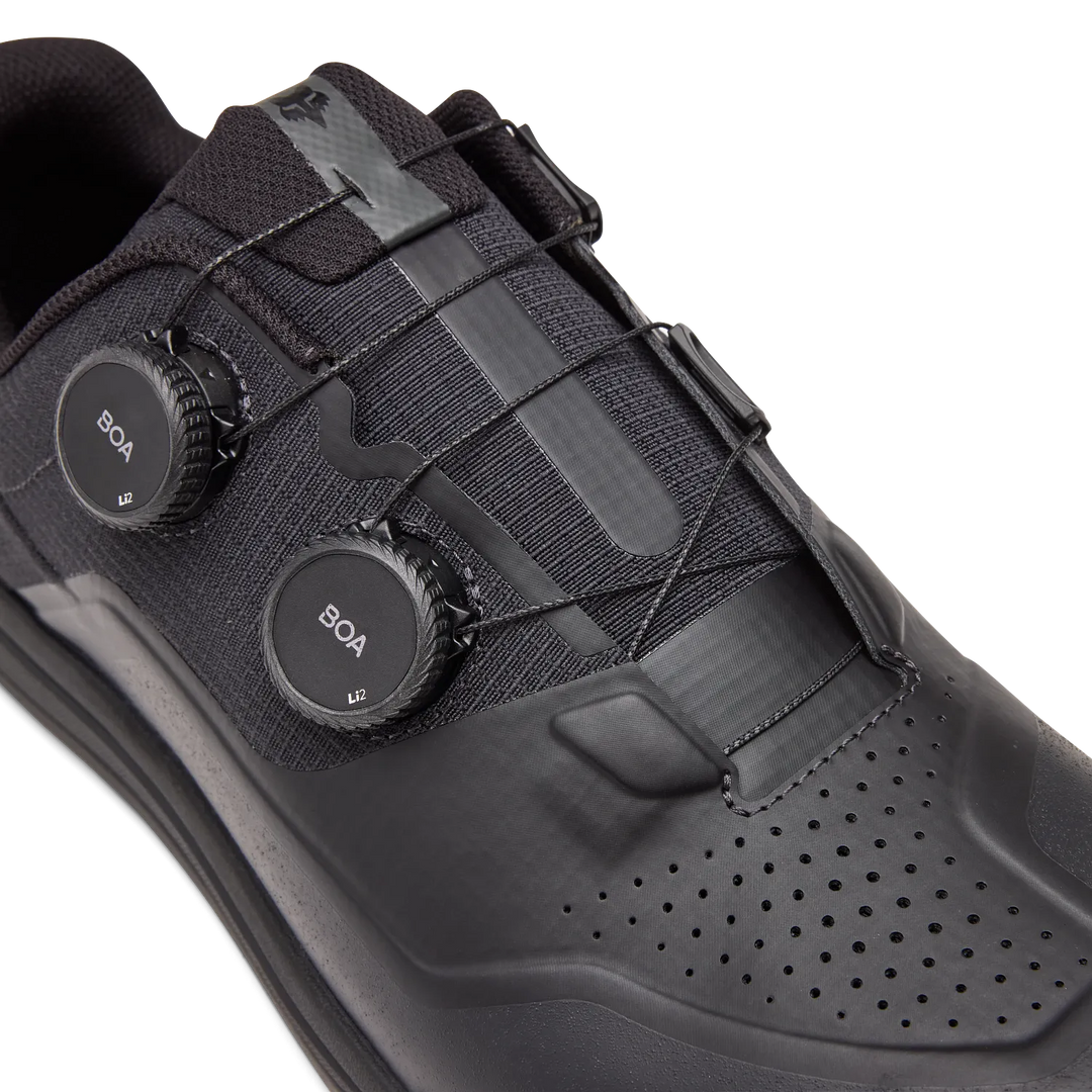 Fox Scarpe Mtb Union BOA Flat Nero