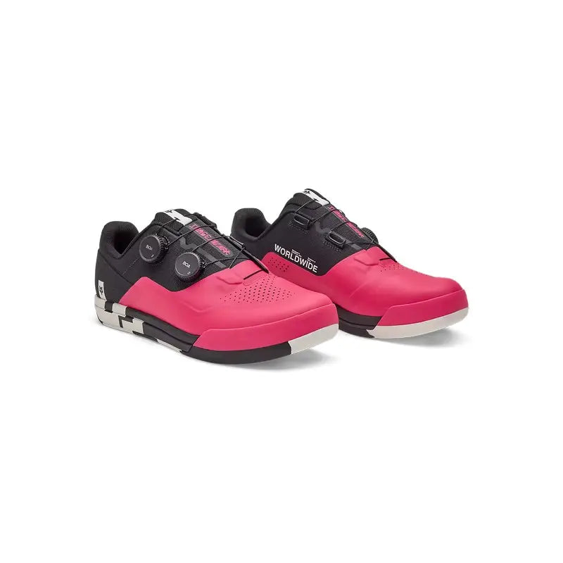 Scarpe clipless Fox Union BOA® Digi Image Limited Edition Nero/Rosa