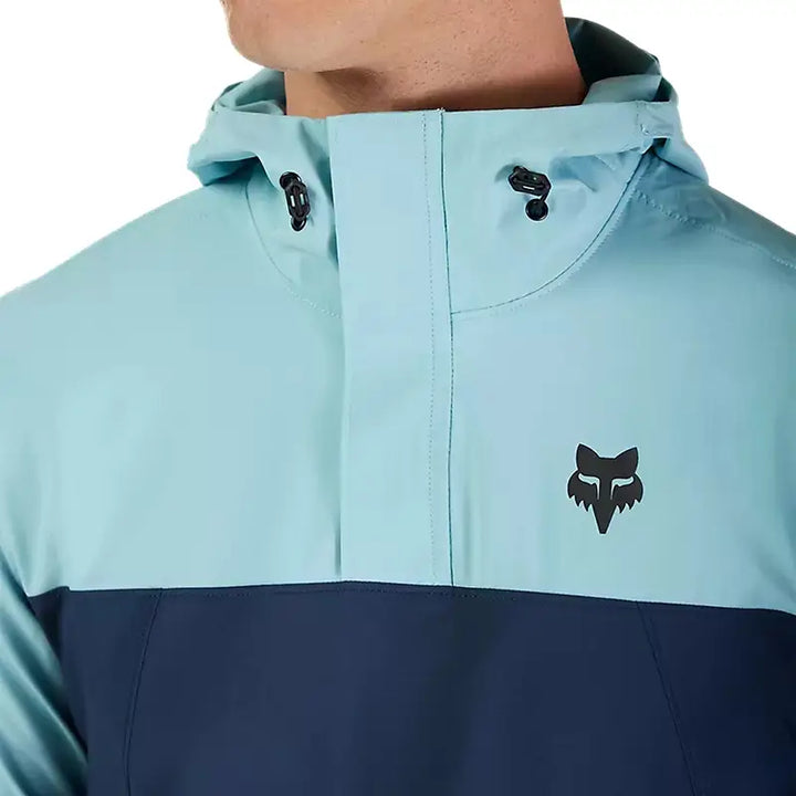 Giacca antivento Mtb Fox Ranger Wind Pullover Azzurro