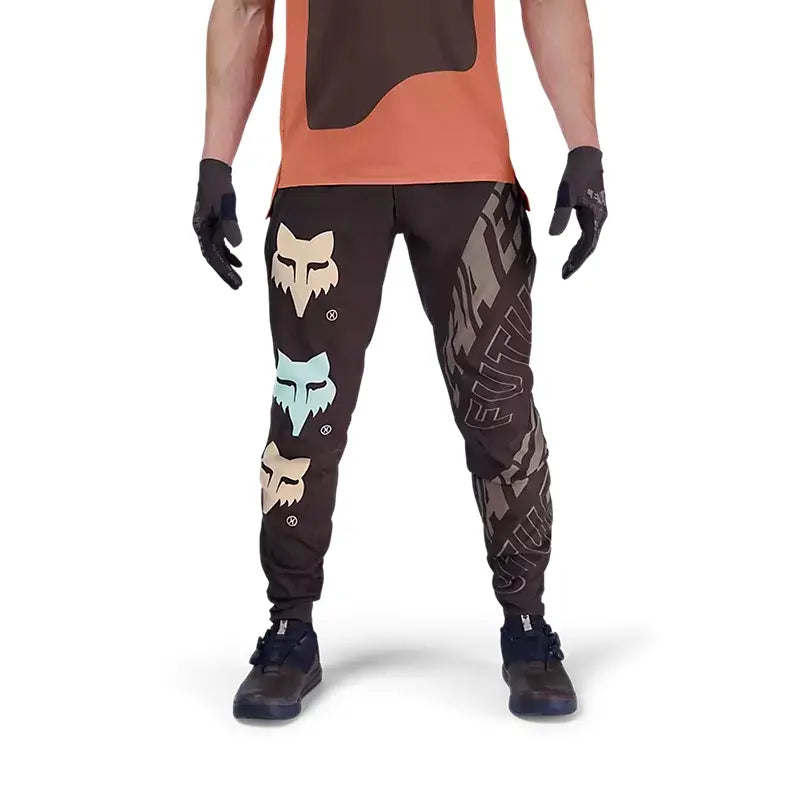 Pantaloni Lunghi Mtb Fox  Flexair Elevated Marrone