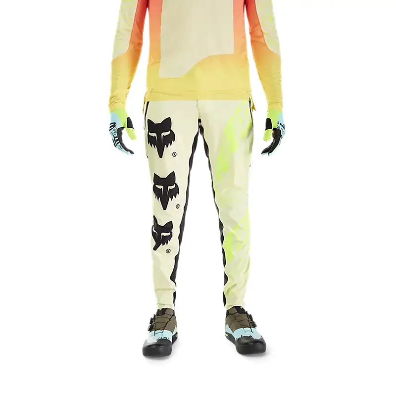 Pantaloni Lunghi Mtb Fox  Flexair Elevated Giallo