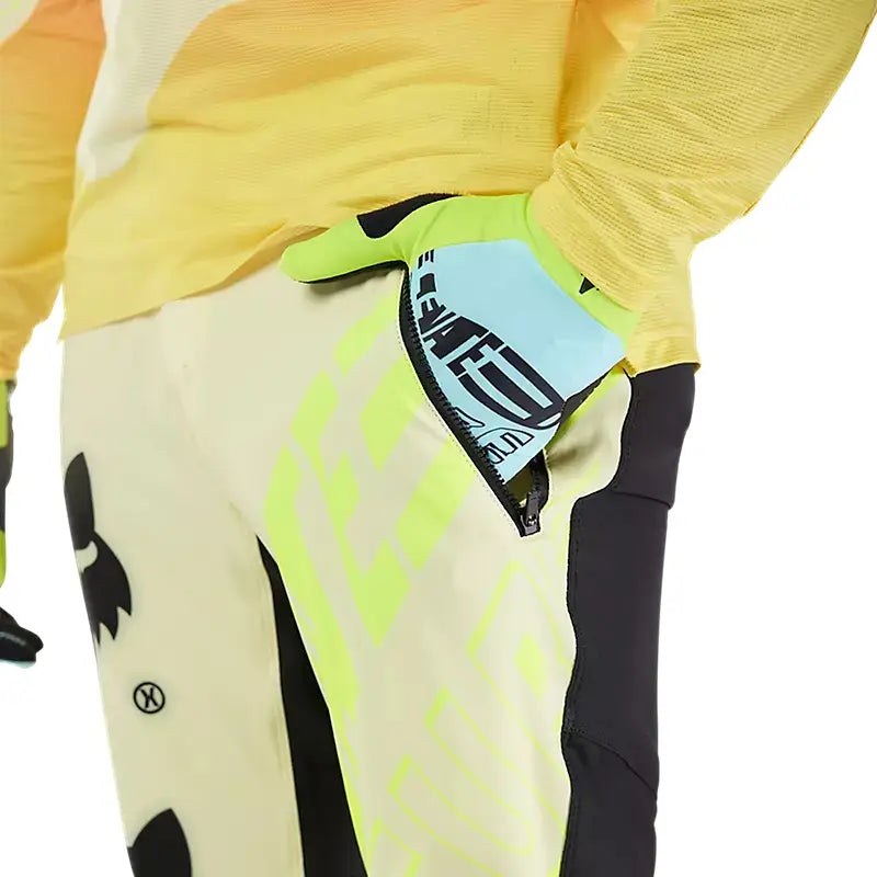 Pantaloni Lunghi Mtb Fox  Flexair Elevated Giallo