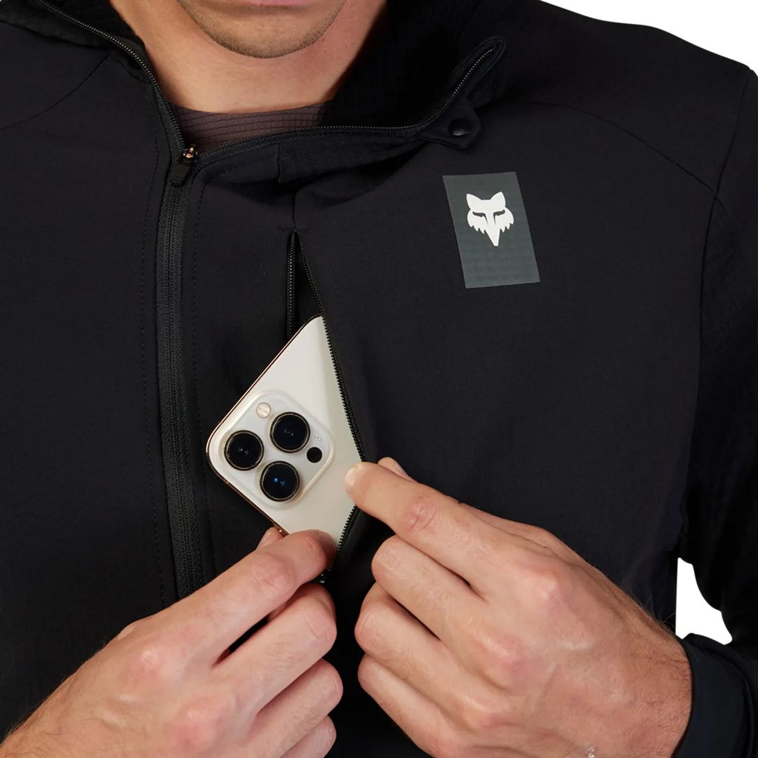 Fox Maglia con cappuccio Defend Thermal Nero