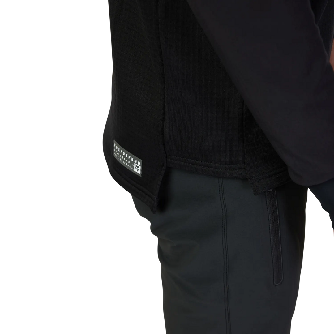 Fox Maglia con cappuccio Defend Thermal Nero