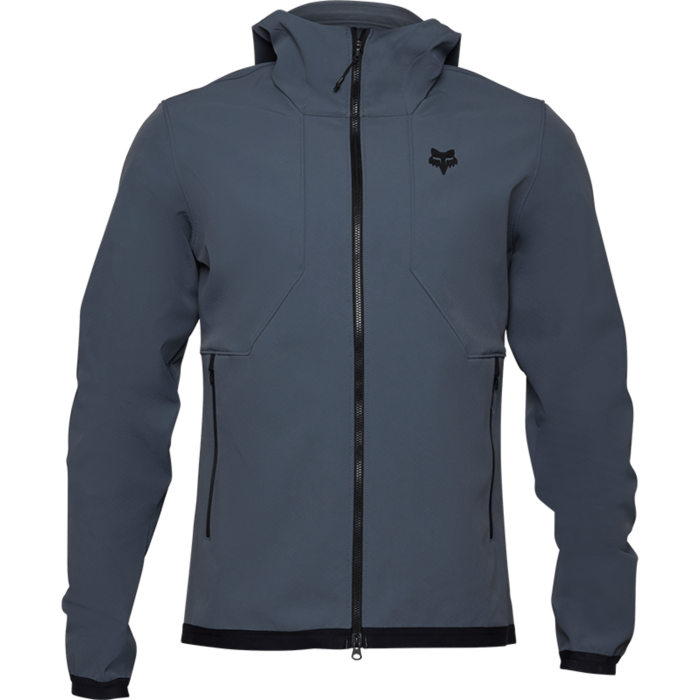 Giacca Mtb con cappuccio Fox Ranger Fire Grigio