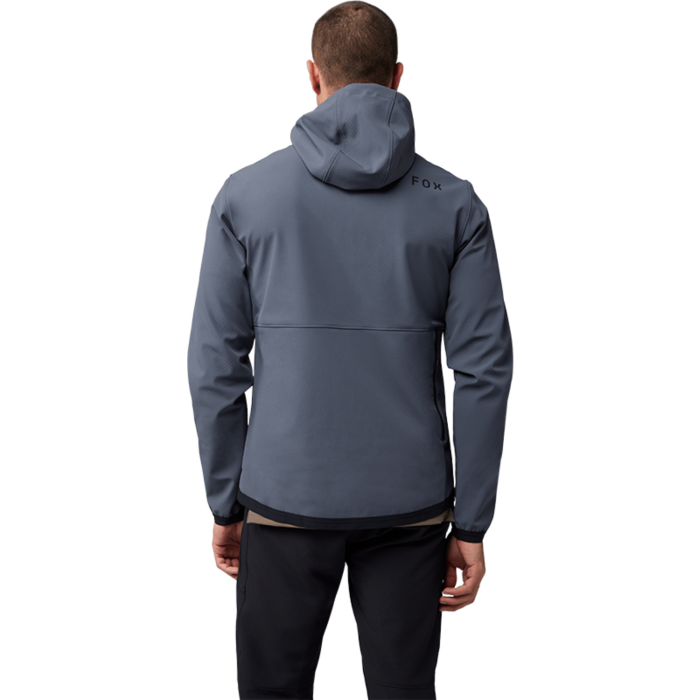 Giacca Mtb con cappuccio Fox Ranger Fire Grigio