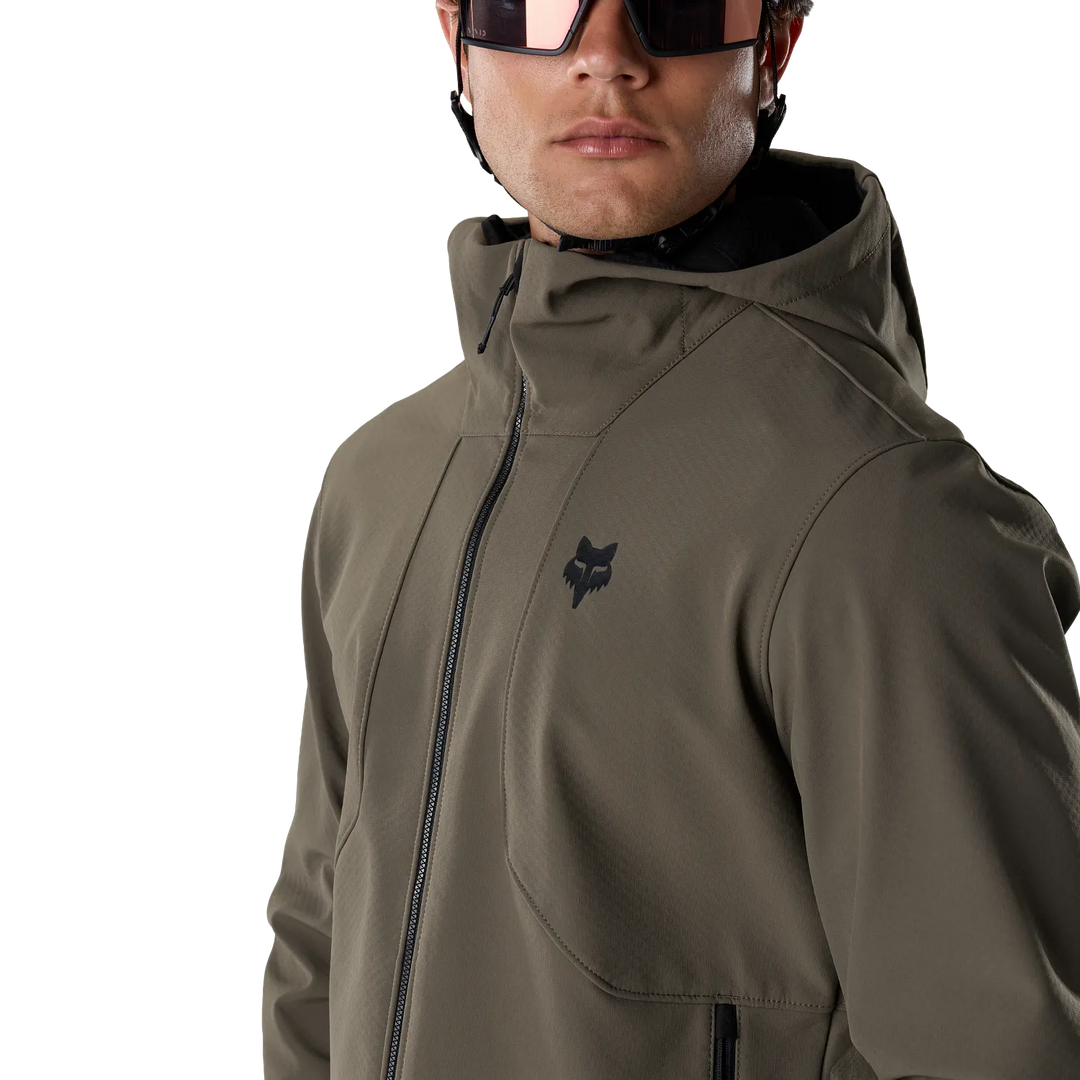 Fox Giacca Mtb con cappuccio Ranger Fire Verde Militare