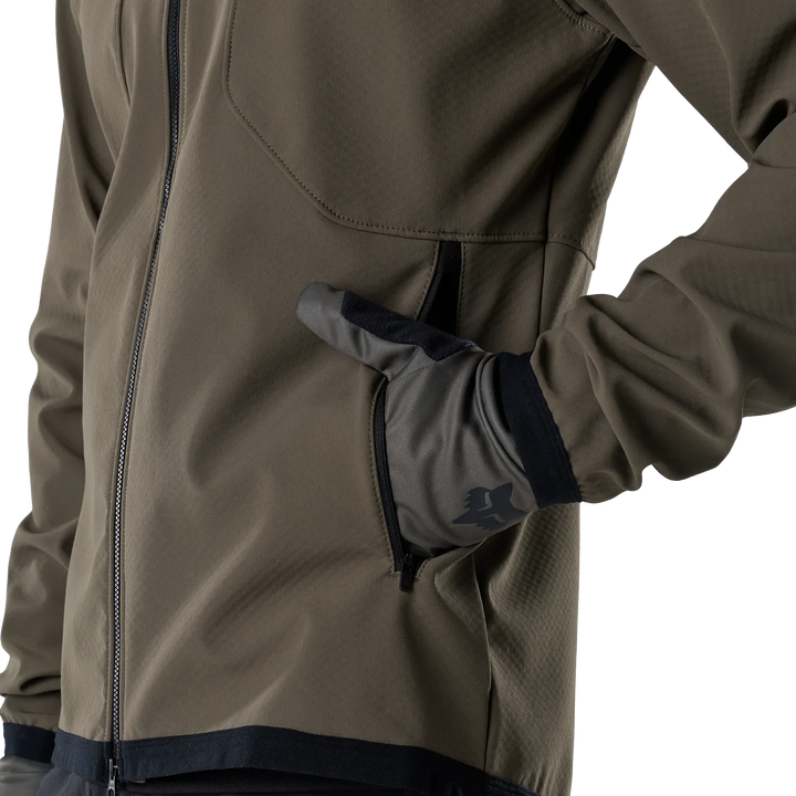 Fox Giacca Mtb con cappuccio Ranger Fire Verde Militare