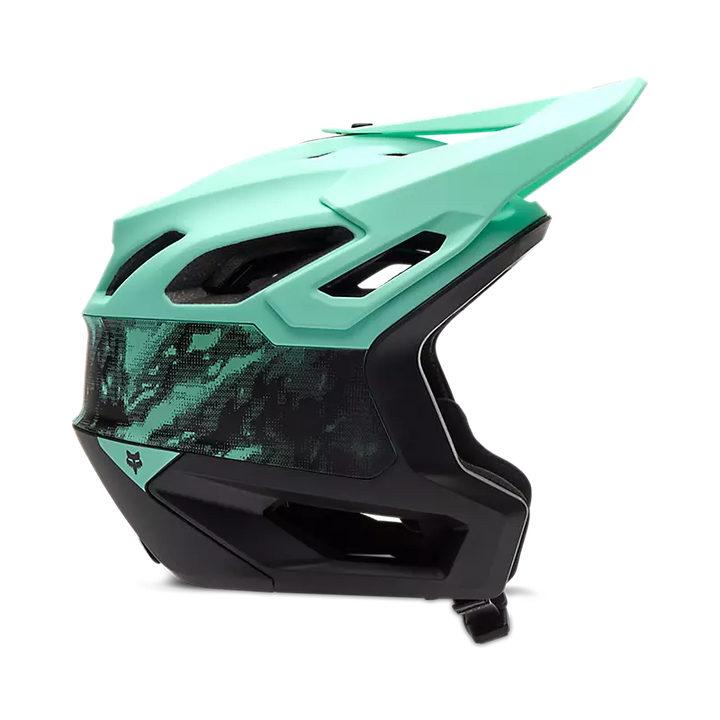 Casco Fox Dropframe Pro Kairos Turchese