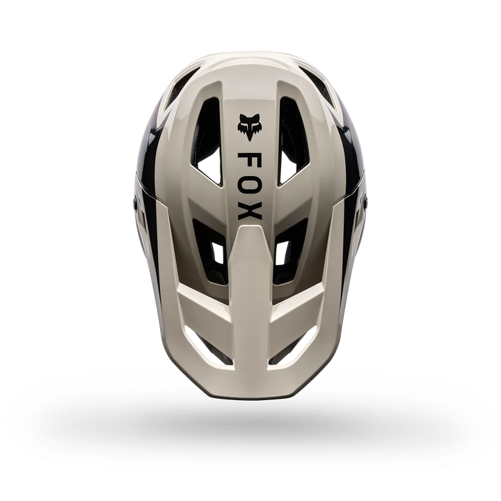 Casco Mtb Fox Rampage Vault Bianco Gesso