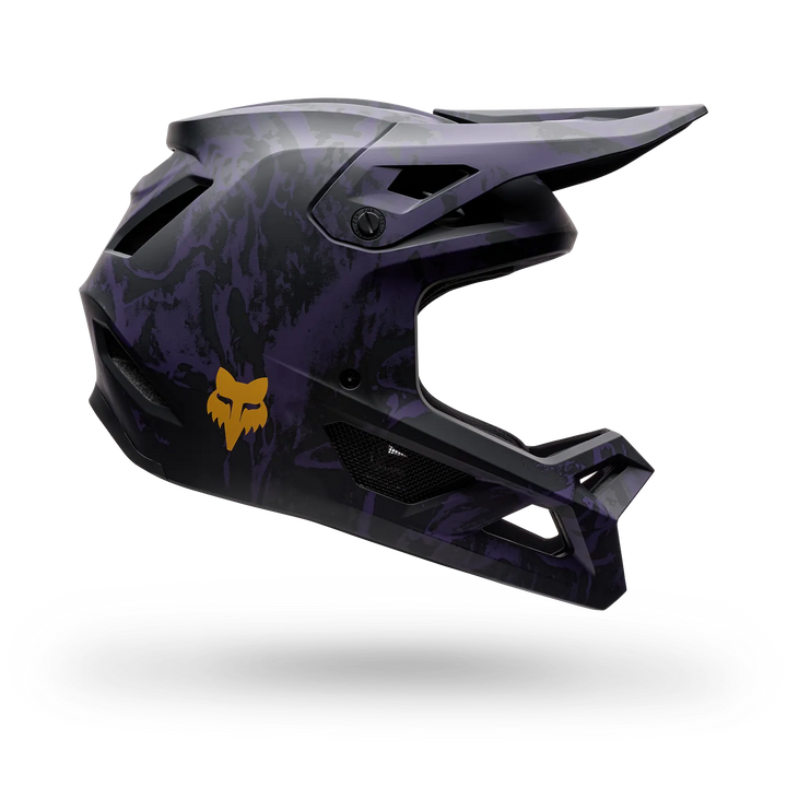 Casco Mtb Fox Rampage Image Print Viola