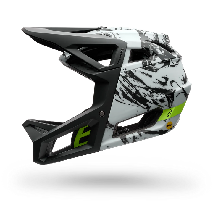 Casco Mtb Fox Proframe Thrive Bianco
