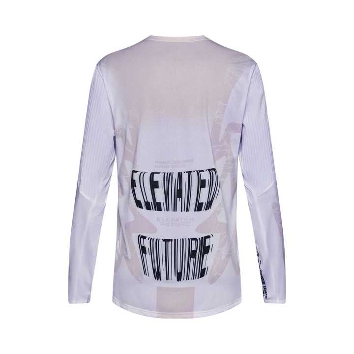 Fox Maglia a maniche lunghe Flexair Diffuse Edizione Speciale Bianco