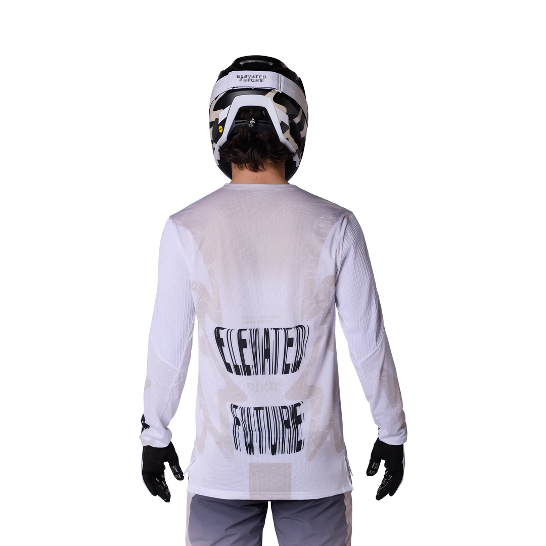 Fox Maglia a maniche lunghe Flexair Diffuse Edizione Speciale Bianco