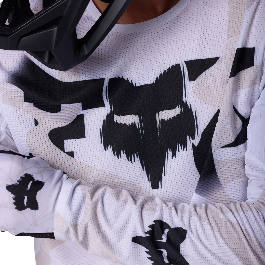 Fox Maglia a maniche lunghe Flexair Diffuse Edizione Speciale Bianco