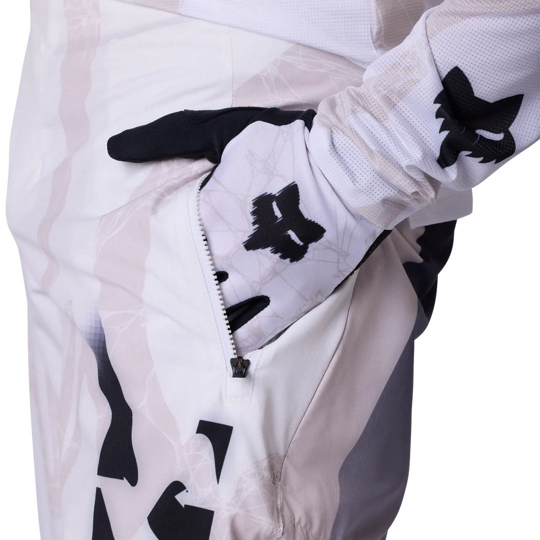Fox Pantaloni Mtb Flexair Diffuse Edizione Speciale Bianco