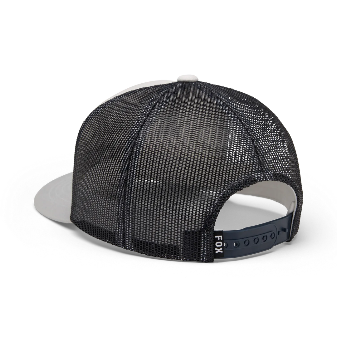 Fox Cappellino da ragazzo Checker Mesh Trucker Bianco