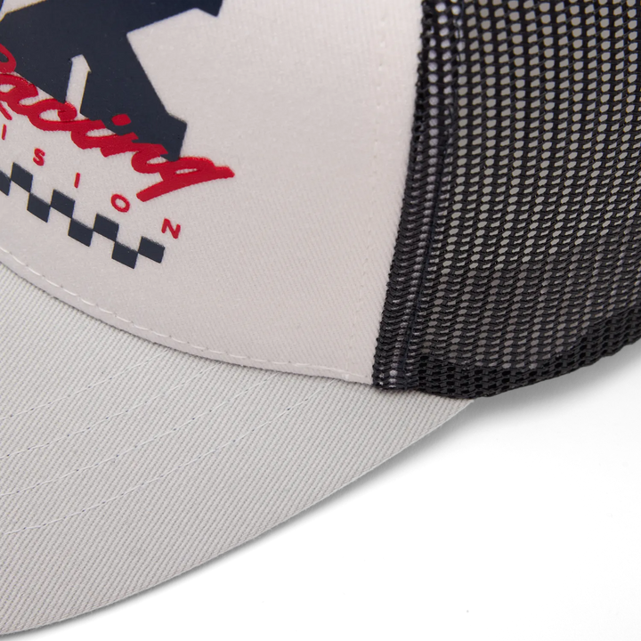 Fox Cappellino da ragazzo Checker Mesh Trucker Bianco