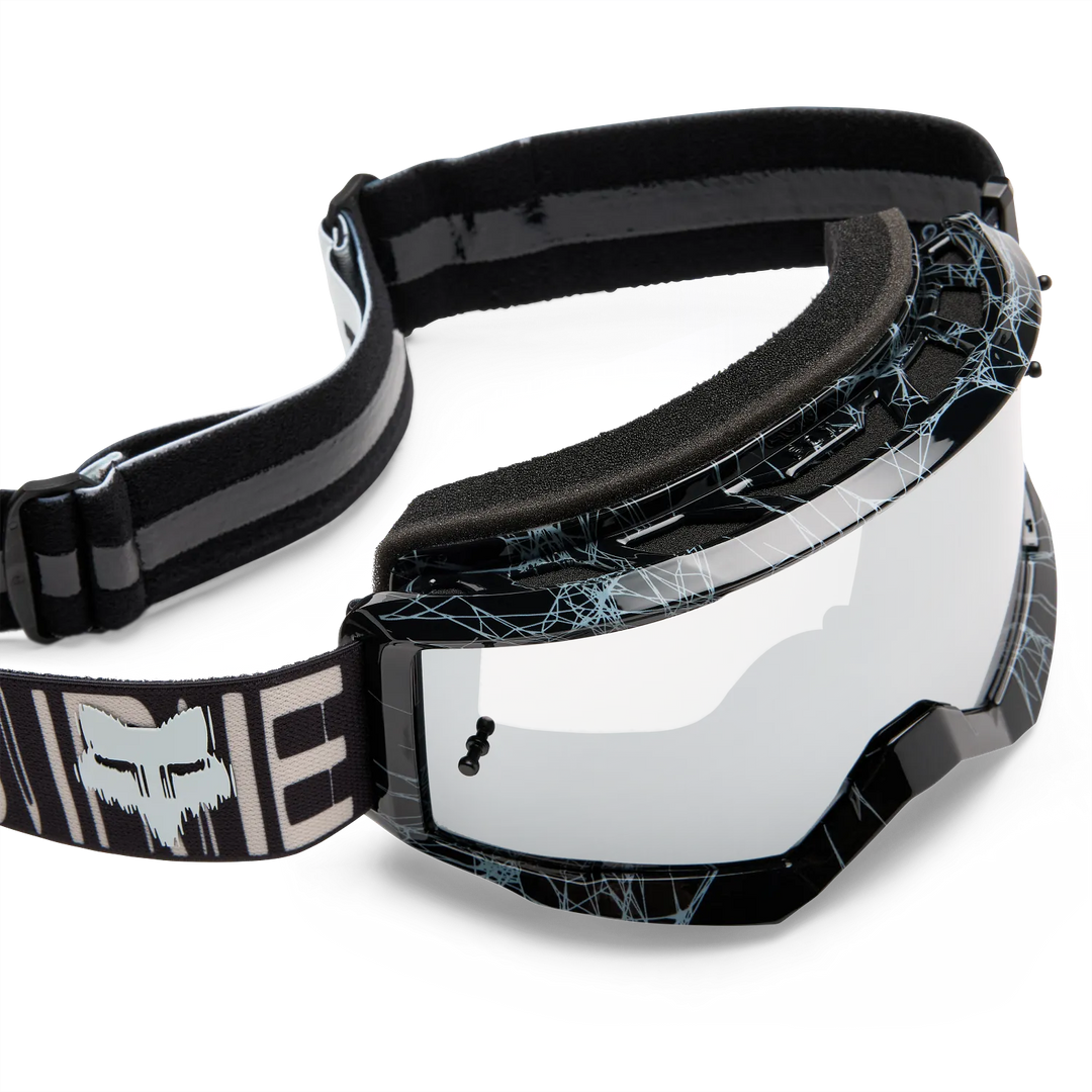 Fox Maschera Mtb Main Diffuse Lente Specchiata Edizione Speciale Nero