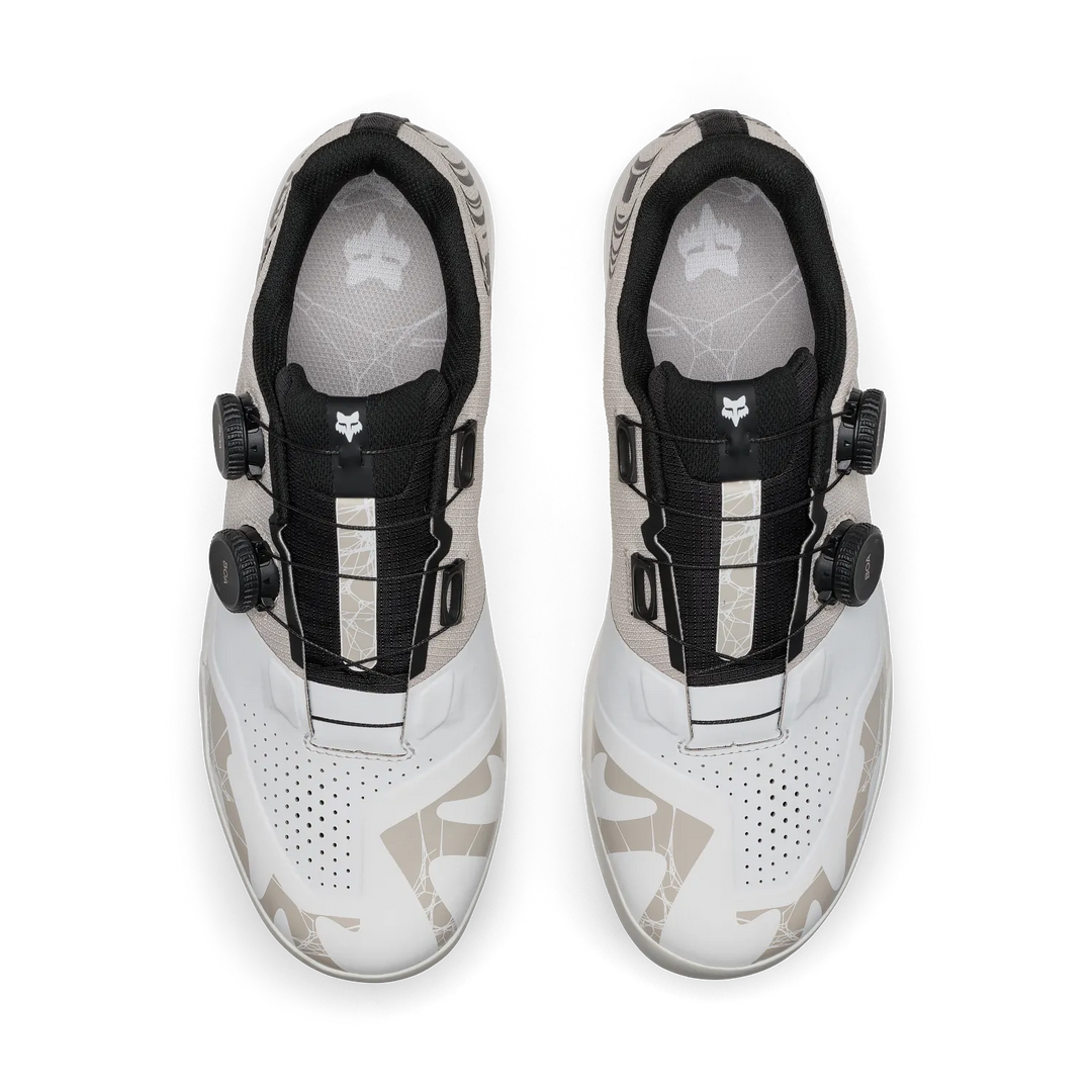 Fox Scarpe Mtb Union BOA Clipless Edizione Speciale Diffuse Bianco