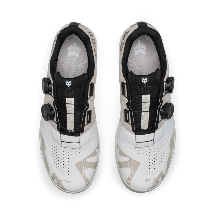 Fox Scarpe Mtb Union BOA Clipless Edizione Speciale Diffuse Bianco