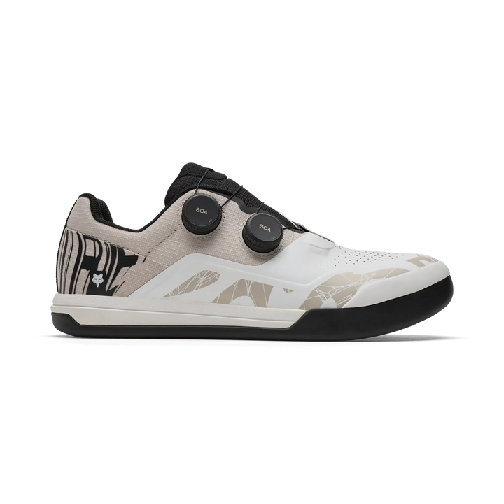 Fox Scarpe Mtb Union BOA Flat Edizione Speciale Diffuse Bianco