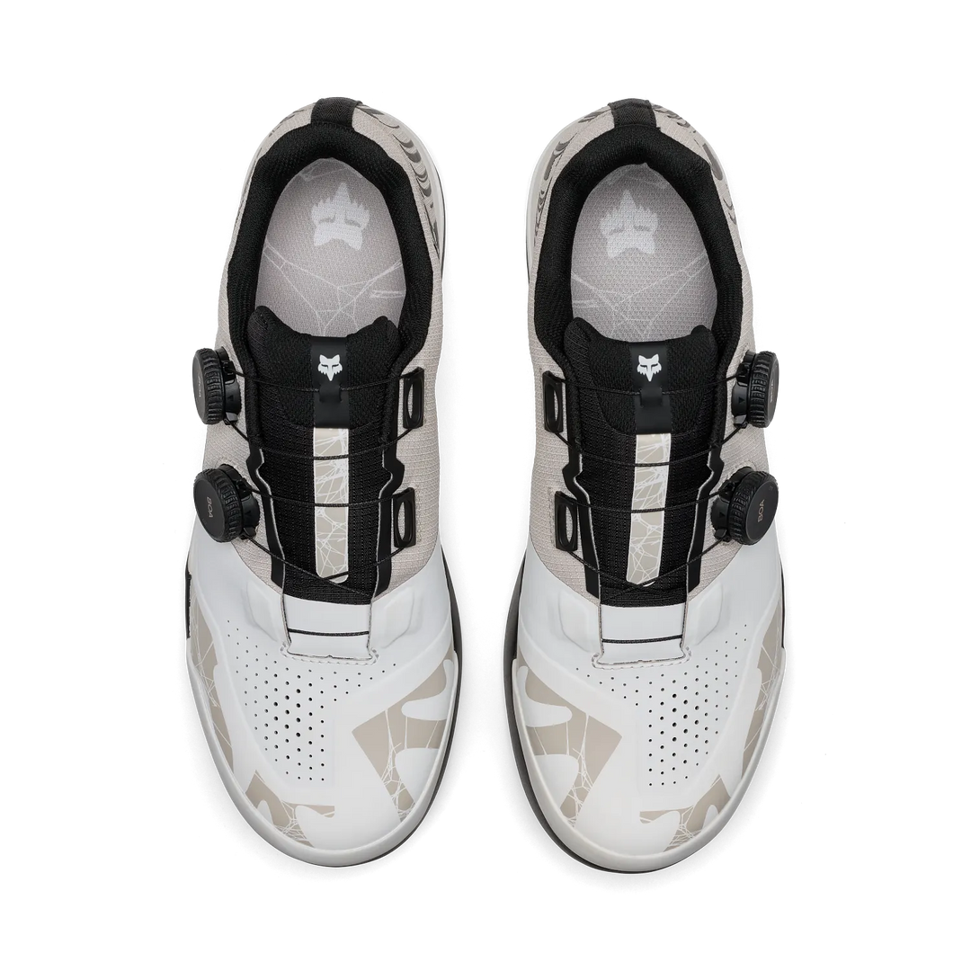 Fox Scarpe Mtb Union BOA Flat Edizione Speciale Diffuse Bianco