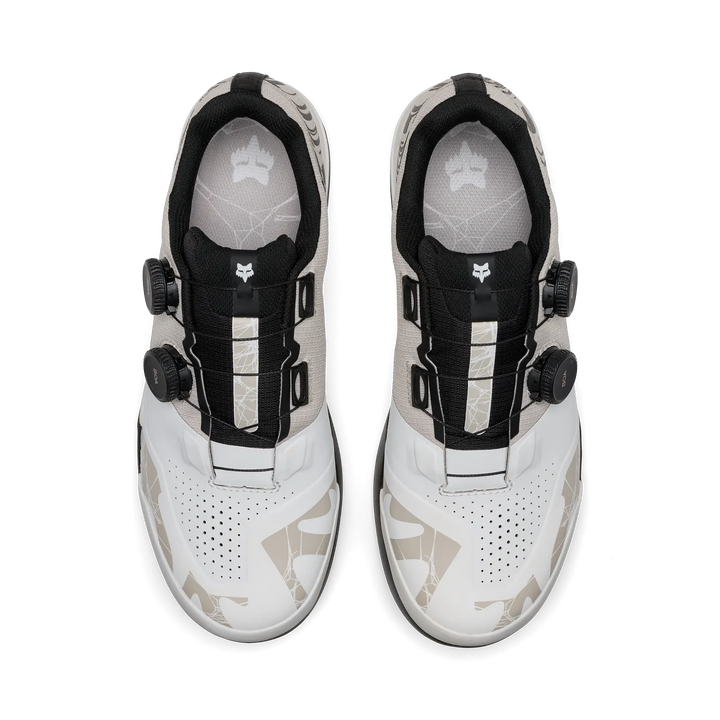 Fox Scarpe Mtb Union BOA Flat Edizione Speciale Diffuse Bianco